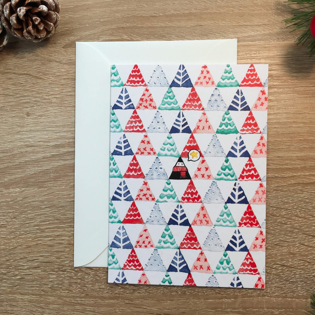 Christmas Card Pattern