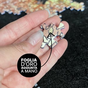 puzzle foglia doro